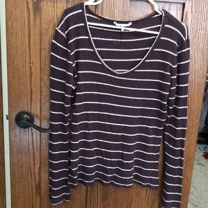 BKE scoop neck long sleeve.